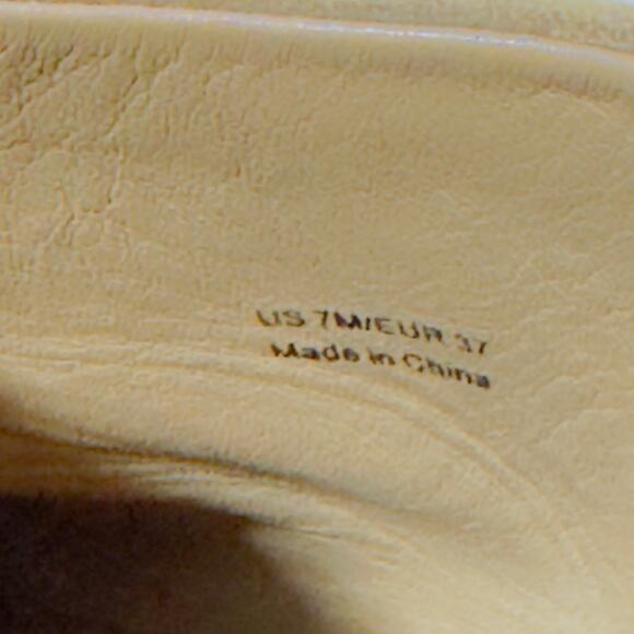 VINCE Ulla Espadrille Fall Tan Suede Platform Mules Slip On Size 7 - Picture 9 of 9